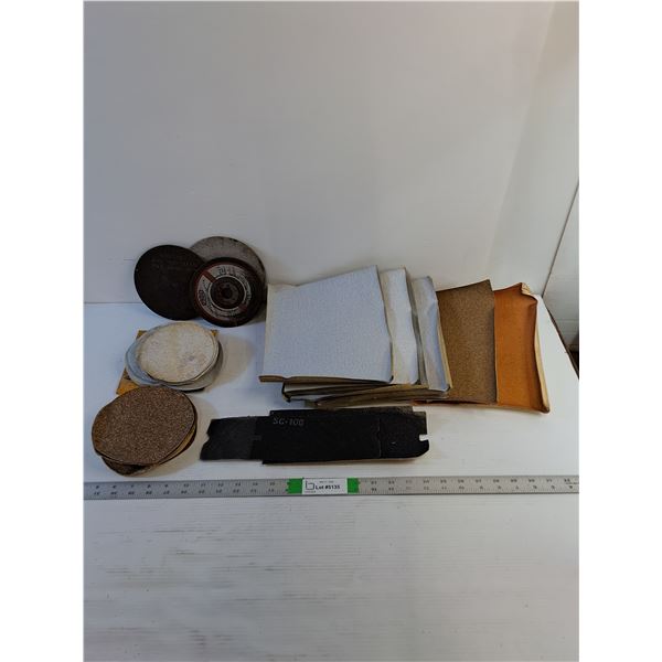 Sand Paper/Discs - Assorted Grit 80, 120, 180, 220, 320, 400 (Misc.)