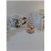 Image 3 : Assorted Kitchen/Decor - Scale, Masks, Piano, Egg Holders,  Mugs, Misc.
