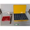 Image 1 : Slide Hammer Nail Puller, Fastener Pieces, (2) Storage Boxes - PICK UP