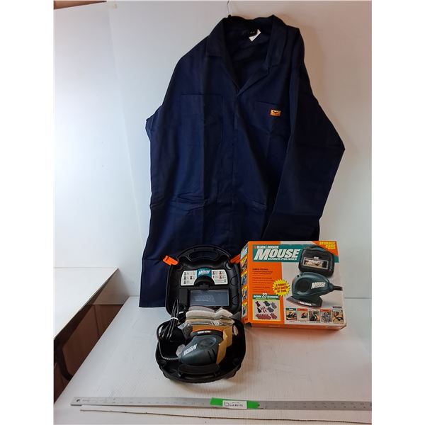 Condor Work Coat- XXL & Black & Decker Sander/Polisher