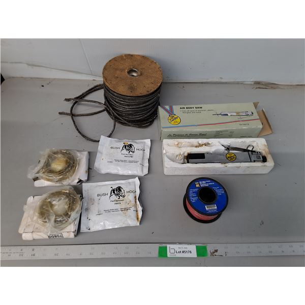 Air Body Saw, Primary Wire, Wheel Bearings, Misc.