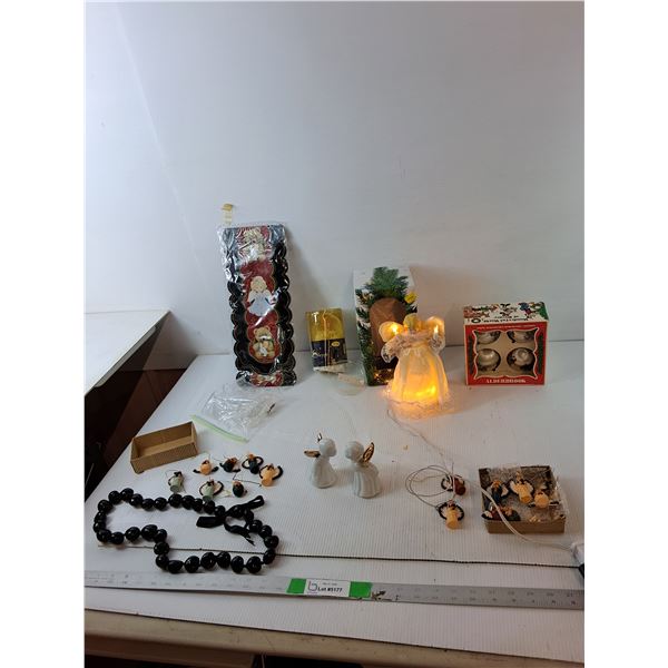 Angel Topper- Working & Christmas Ornaments