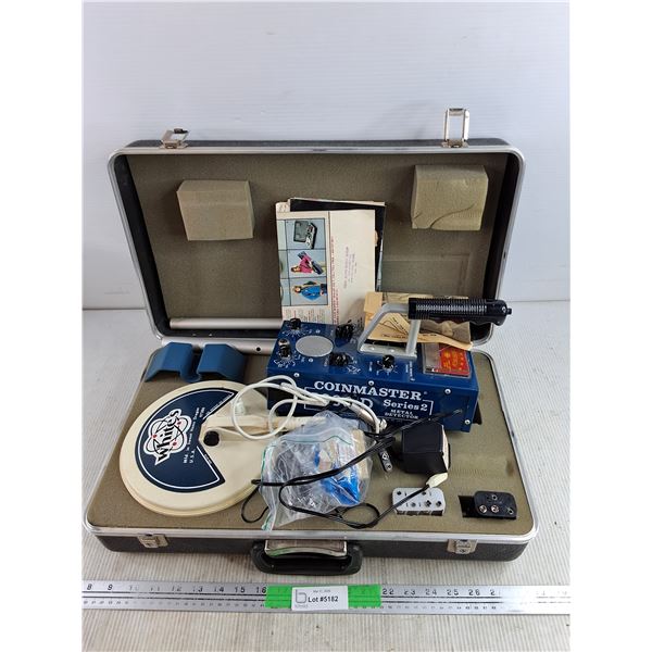 Coinmaster 5000/D Series 2 Metal Detector - Powers On, As Is - PICK UP