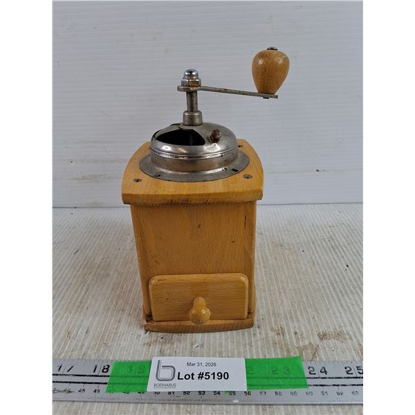 Wooden Coffee Grinder