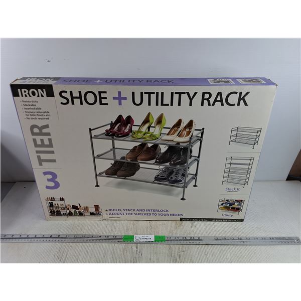 Iron Shoe + Utility Rack - Sealed - PICK UP