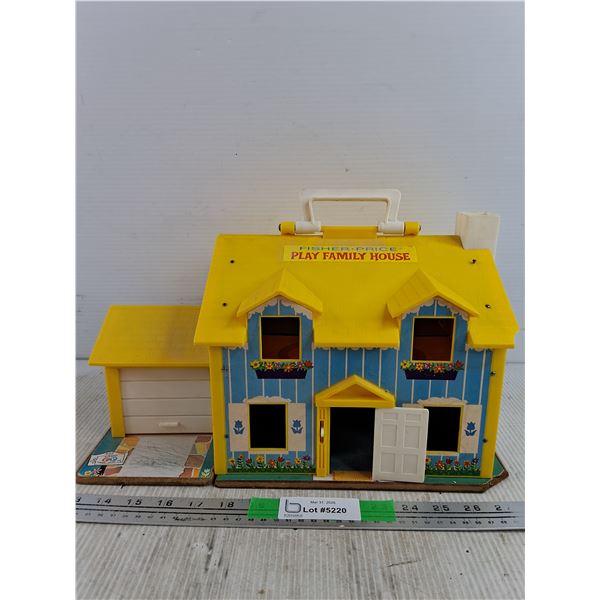 Vintage Fisher Price Play Family House