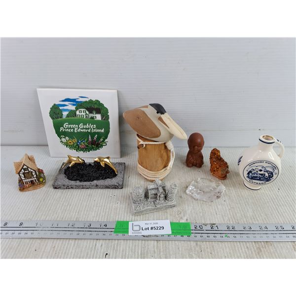 Assorted Ornaments, Green Gables, PEI Tile Art