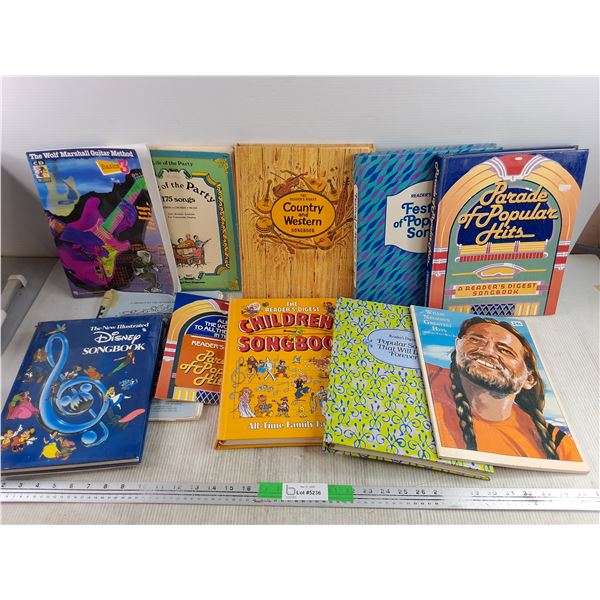 Assorted Songbooks - Country & Western, Disney, Willie Nelson