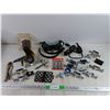 Image 1 : Vise Grips, Light Switches, Saw Chain, 3pcs Power Extension Bar, Engraving Gun, Tested, Misc
