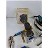 Image 2 : Vise Grips, Light Switches, Saw Chain, 3pcs Power Extension Bar, Engraving Gun, Tested, Misc
