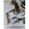 Image 4 : Vise Grips, Light Switches, Saw Chain, 3pcs Power Extension Bar, Engraving Gun, Tested, Misc