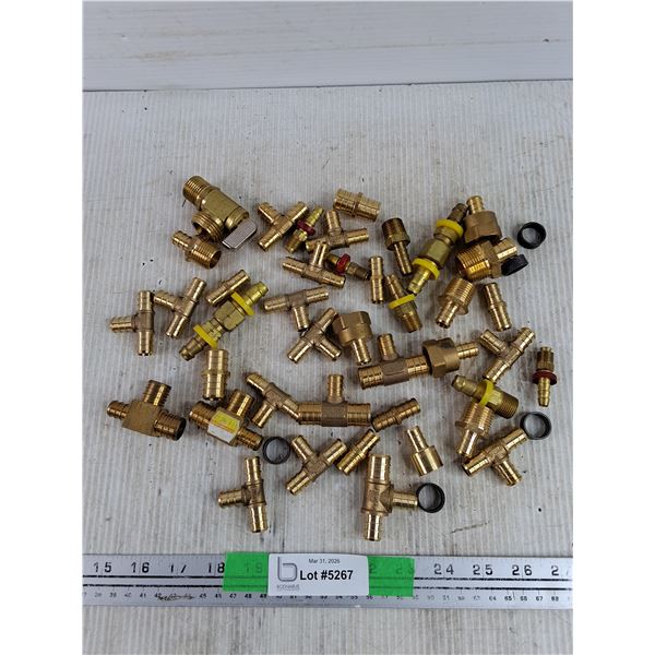 Brass Pipe Couplers & Valve