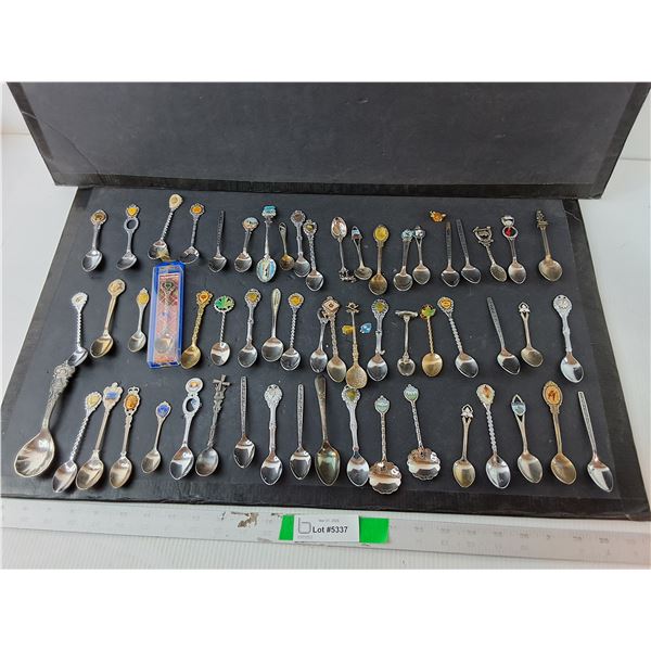 Souvenir Spoons- Alberta, Nashville, Nova Scotia, Misc.