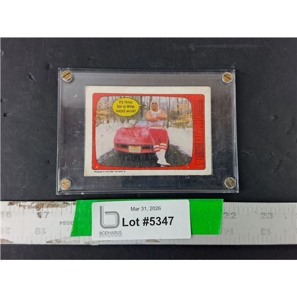 1985 OPC Hulk Hogan Card- Cannot Authenticate