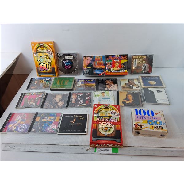 CDS- 50s/60s, Michael Bolton, Johnny Cash, Elton John, Misc.