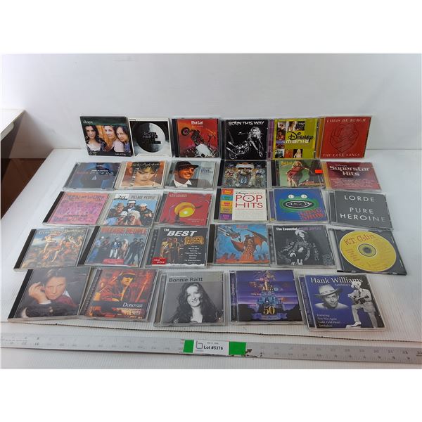 (29) CDs- Michael Jackson, Janis Joplin, Meatloaf, Misc.