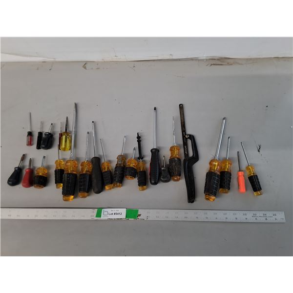 Screwdrivers & Mini Hacksaw