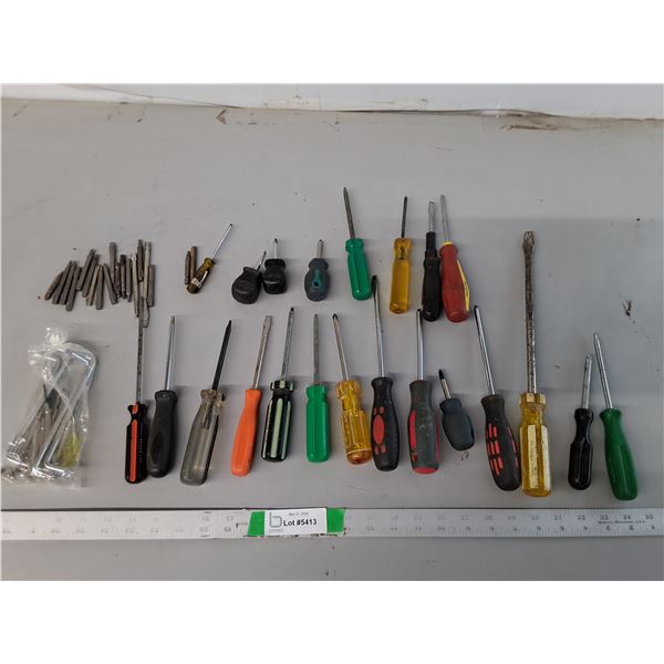 Screwdrivers, Screwdriver Bits & Offset Screwdrivers