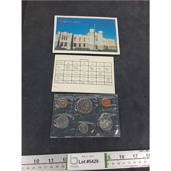 1987 Royal Canadian Mint Uncirculated Coin Set