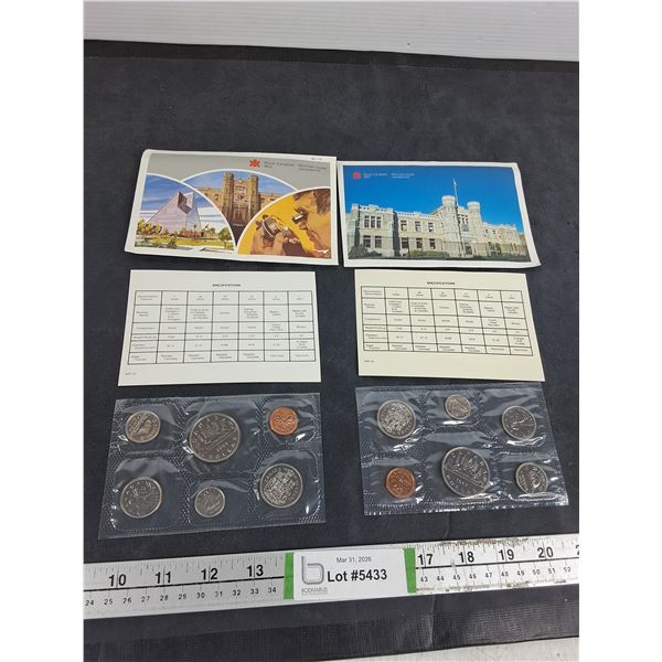 Royal Canadian Mint Uncirculated Coins - 1986 