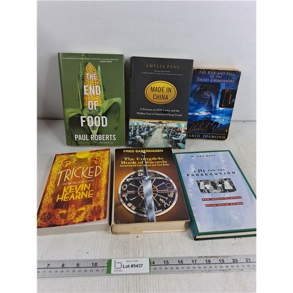 (6) Various Books - Tricked, The End of Food