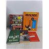 Image 3 : (9) Assorted Books - Grunt, The Wolf, Easy Money