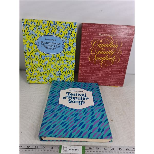 (3) Song Books - Festival, Family