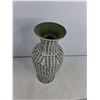 Image 2 : Chinese-Style Decorative Ceramic Vase- H 14" - Pick Up Preferred