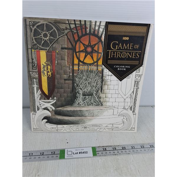 Game of Thrones Coloring Book