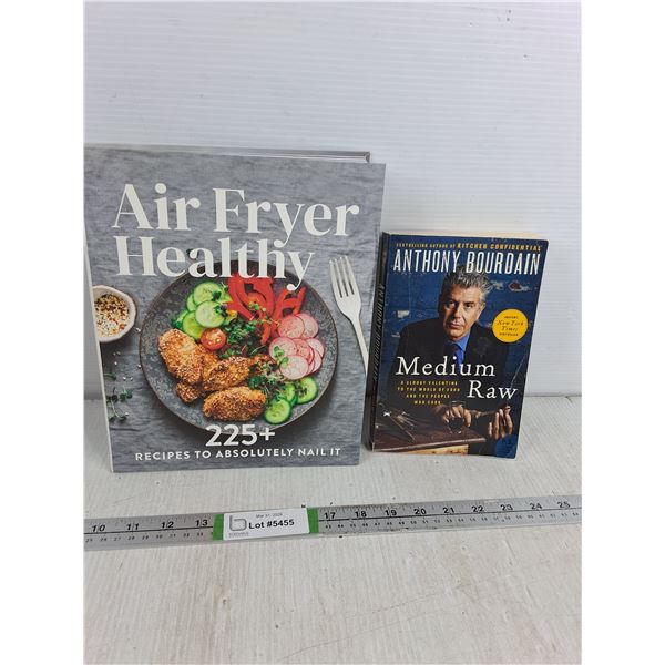 (2)Food Books - Air Fryer Healthy, Medium Raw