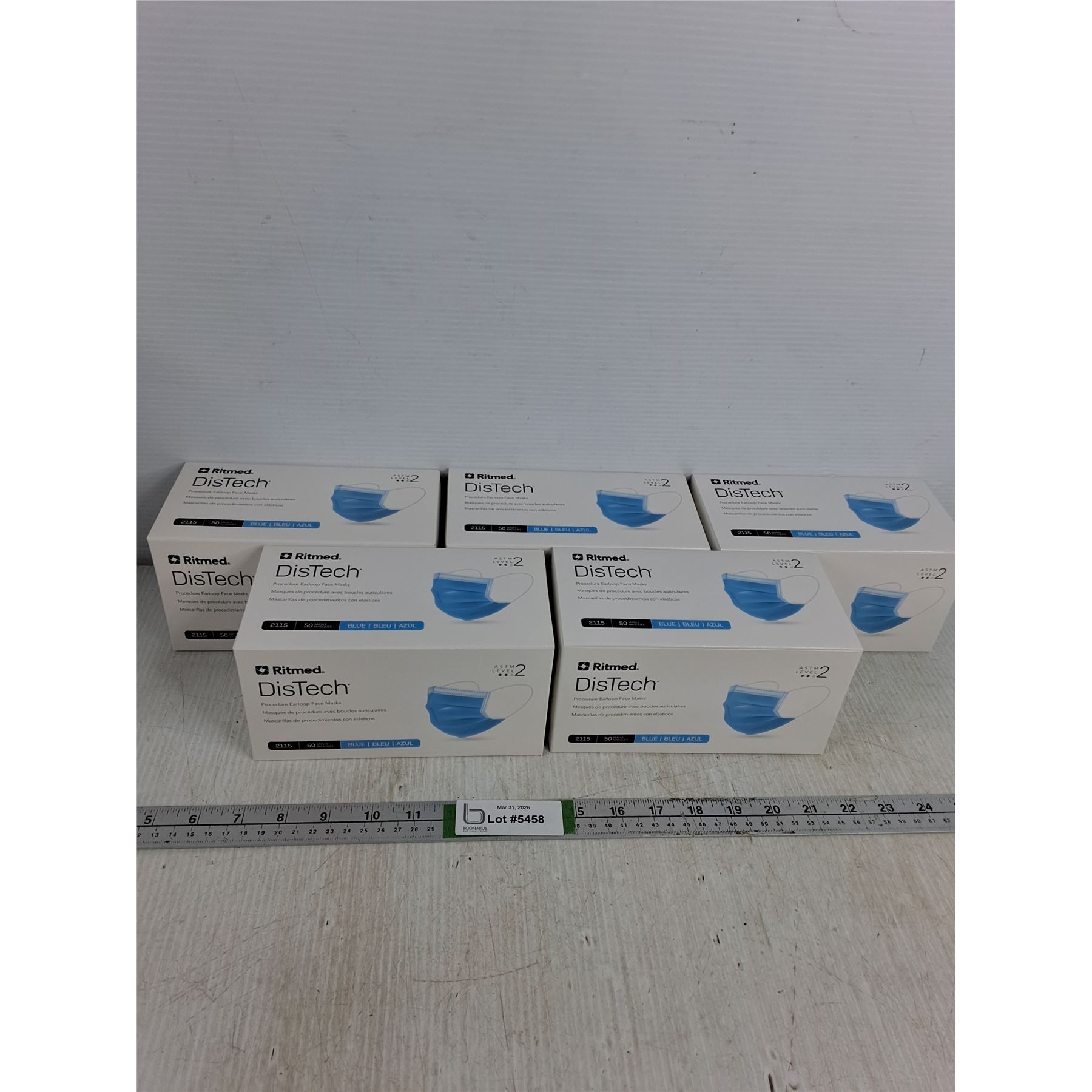 DisTech Level 2 Face Masks - NIB - Bodnarus Auctioneering