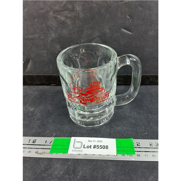 Dog N Suds Glass Mug