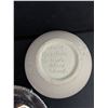 Image 5 : (2) Ceramic Handmade Vases, Metal Serving Plate