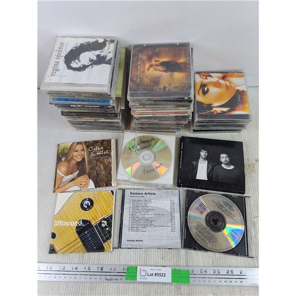 Assorted CDs - Hollywood Undead, Streetmix 2K11, 80s Gold, Misc