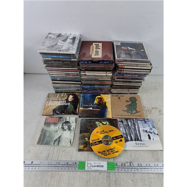 Assorted CDs - Loreena McKennitt, ABBA Gold Greatest Hits, Ozzmosis, Misc