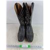 Image 1 : Ariat Leather Cowboy Boots - Size 10 1/2