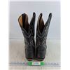Image 4 : Ariat Leather Cowboy Boots - Size 10 1/2