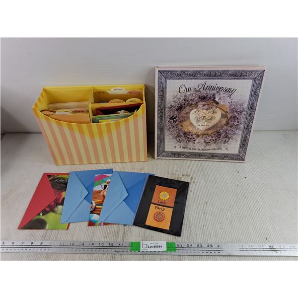 Assorted Greeting Cards, Our Anniversary Photo Album