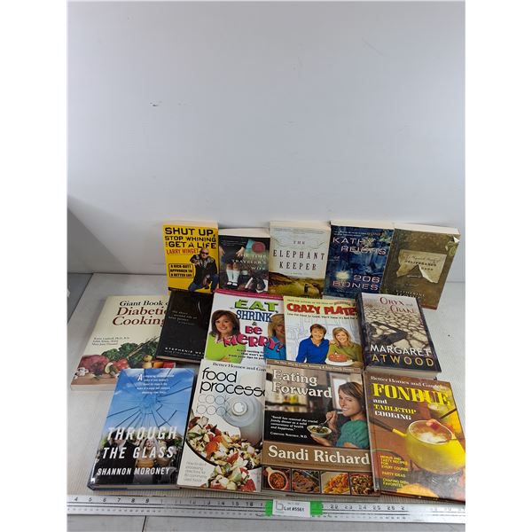 Assorted Books - Kathy Reichs, Larry Winget, Shannon Moroney, Misc