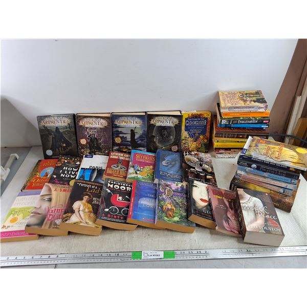Assorted Books - Joseph Delaney, Leo Tolstoy, L.J. Smith, Misc