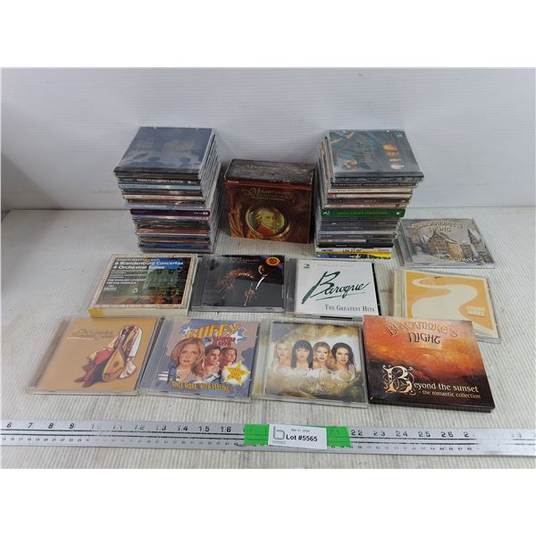 Assorted CDs - The Mozart Experience, Sarah Brightman, Celtic Ladies Christmas, Misc