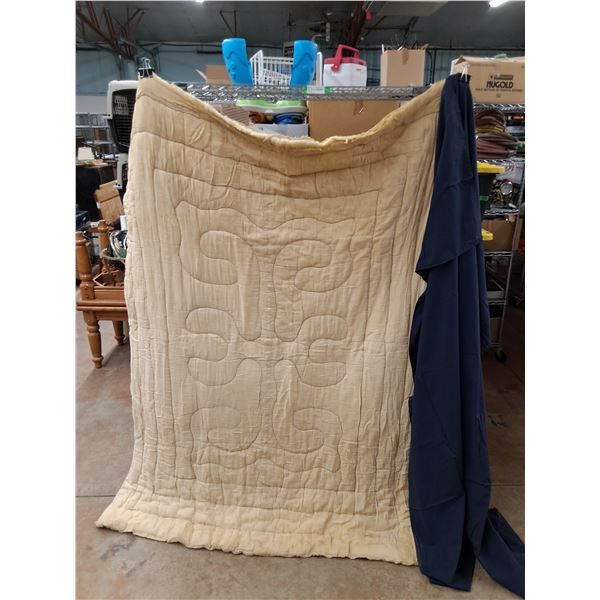Duvet 74" x 52", Bed Sheet 78" x 60" - PICK UP