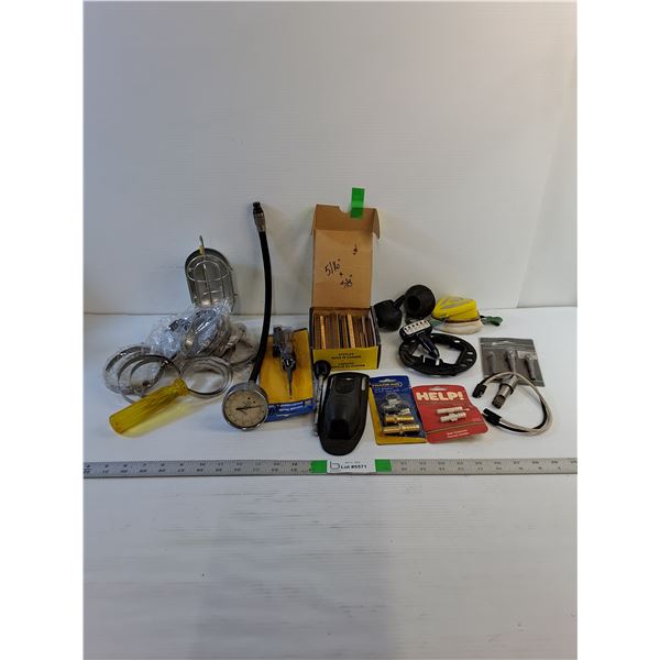 Assorted  - Compression Tester,  Dough Whisk, Pin Tester,  Staples (5/16 x 3/8) Misc.