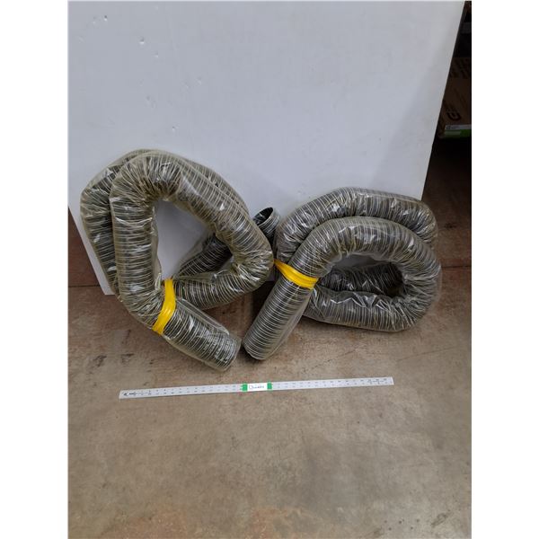 * 4" Hose Air Duct (1) 134" (1) 135" - As Is - Cannot Ship