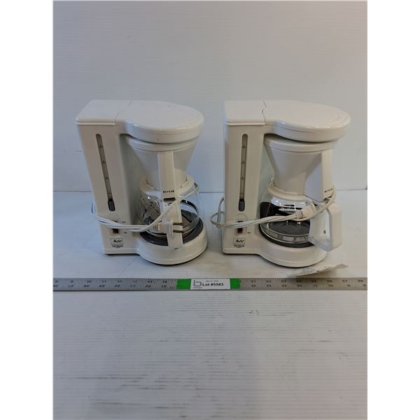 (2) Melitta  - 2-Cup Coffee Maker (New Condition, As Is) - PICK UP