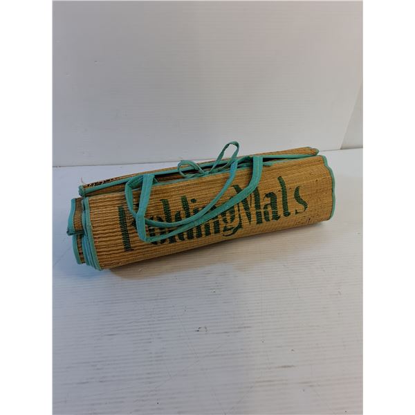 Folding Mat - Weaved Straw Mat (28" x 72") - PICK UP