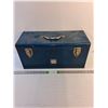Image 1 : (1) Metal Toolbox w/Tray  - Mastercraft  (20" x 8 1/2" x 9 1/2")- PICK UP