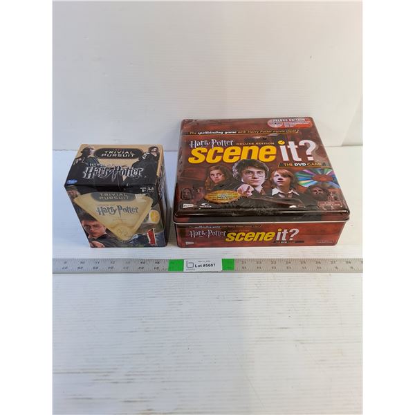Harry Potter (1) Trivial Pursuit  (1) Scene It - As Is