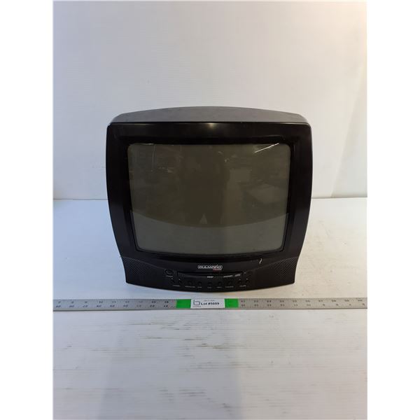 14" TV/DVD Combo / NO Remote Control- TV Powers On (DVD Tray does not open) As Is - PU