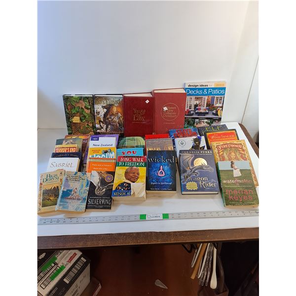 Assorted Books  - Fiction / Classic Literature  / Dictionary  / Instructional / Misc.